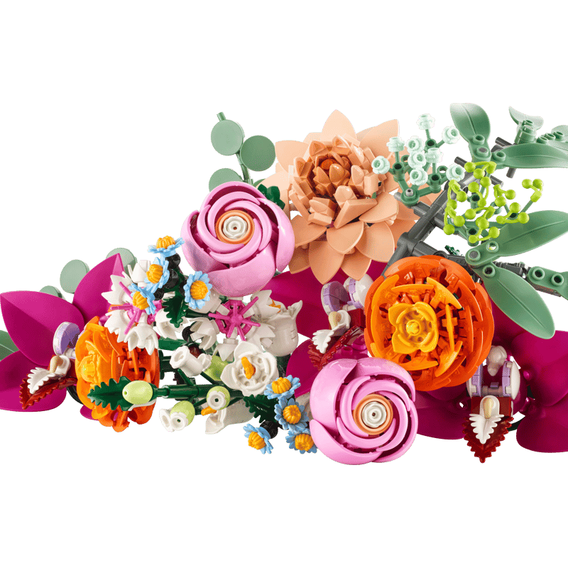 LEGO® Botanicals Le joli bouquet de fleurs roses — 10342