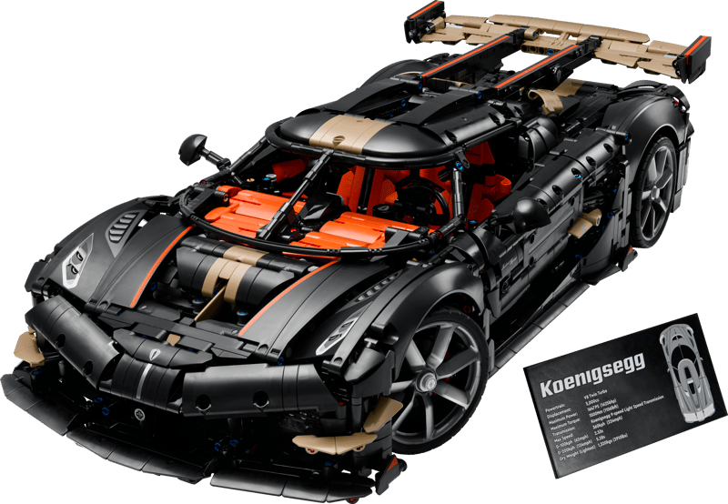 LEGO® Technic Megacar Sadair's Spear de Koenigsegg — 42232