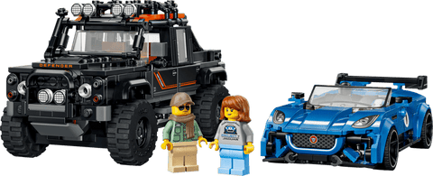 LEGO® La Jaguar Project 7 et le Land Rover Defender — 77264